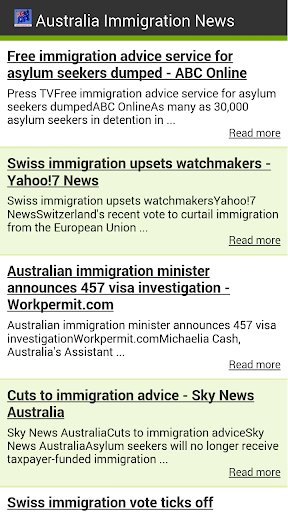 Australia Immigration News