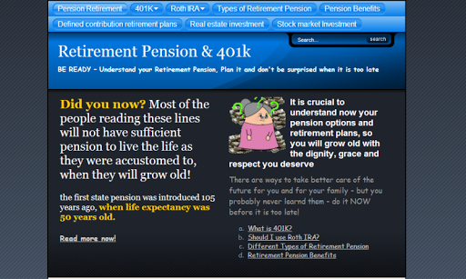 Retirement plans 401k IRA roth