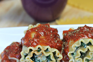 Vegan Lasagna Roll Ups