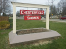 Welcome to Chesterfield Shores Sign 