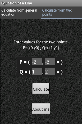 【免費教育App】Equation of a line-APP點子