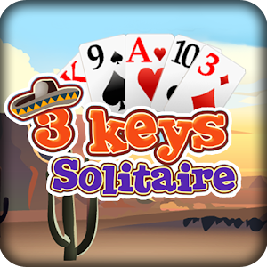 3 Keys Solitaire logo