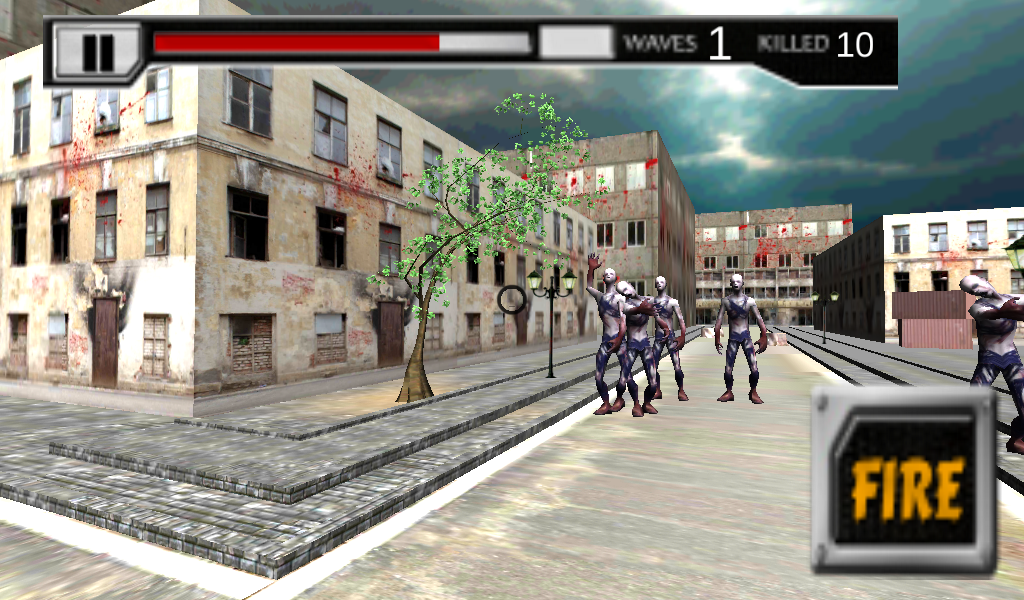Zombie Street Road Killer 3D - screenshot