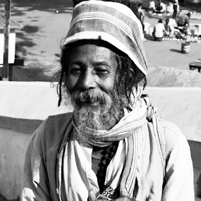 by Pulastyya Phukan - Black & White Portraits & People