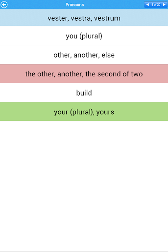 【免費教育App】GCSE Latin Vocab - OCR-APP點子