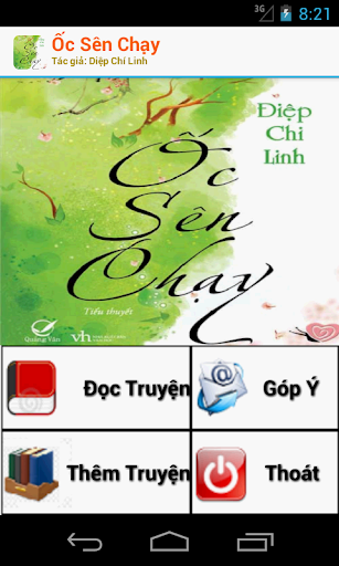 Oc sen chay - Tieu thuyet