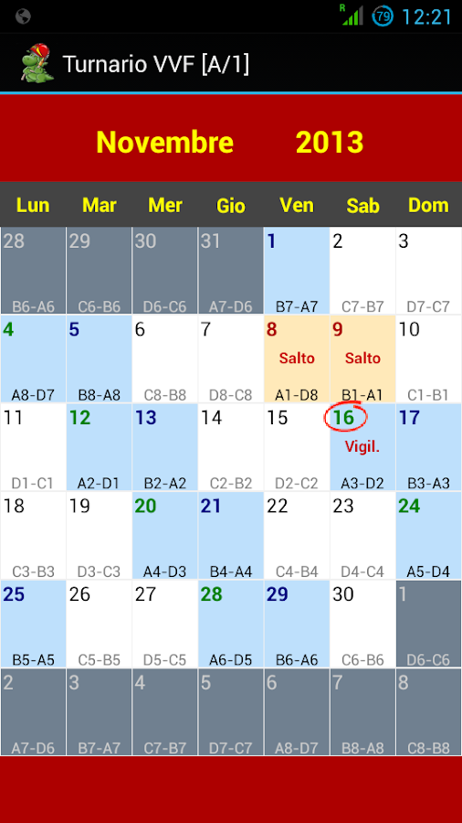 Turnario Vigili del Fuoco Android Apps on Google Play