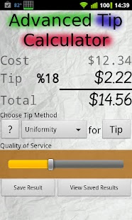 Advanced Tip Calculator Screenshots 2