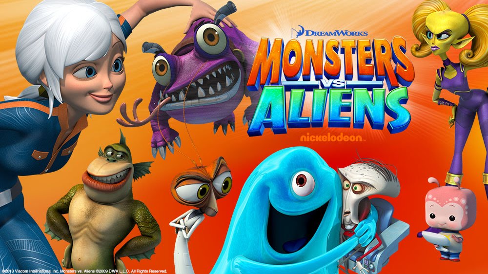  Série da DreamWorks 'Monstros vs Alienígenas' estreia  no SBT