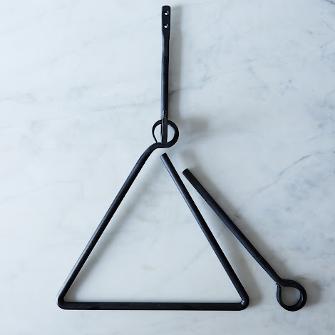 Hand-Forged Triangle Dinner Bell