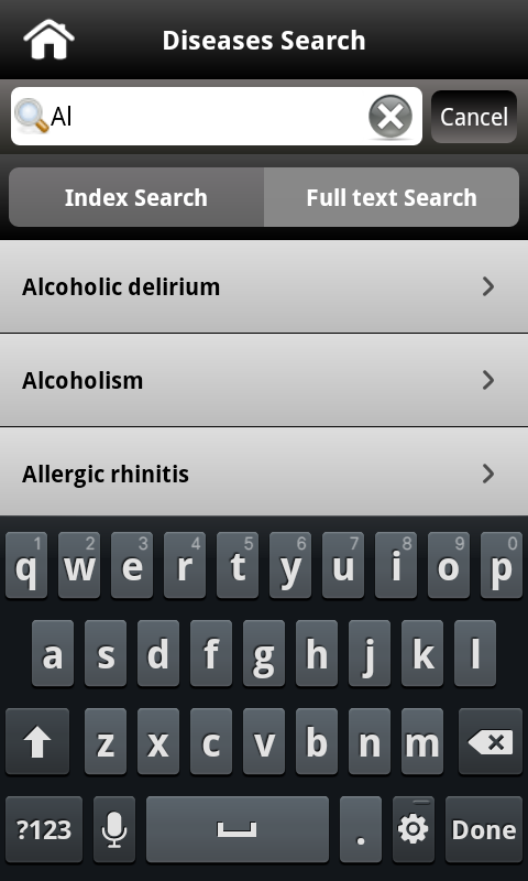 Homeopathy pocket Screen 3
