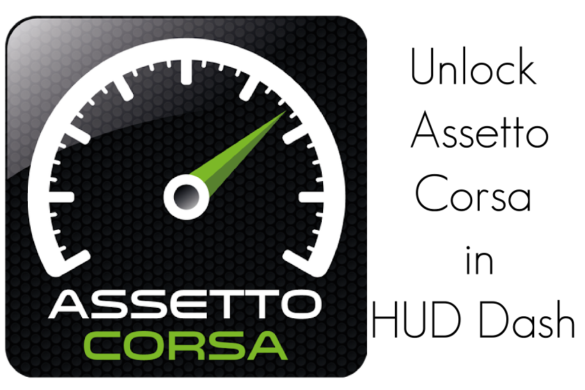 HUD Dash KEY for Assetto Corsa Screen 2