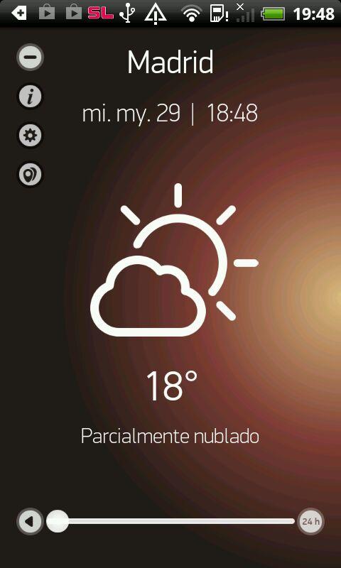 Android application Weather Forecast for 15 days screenshort