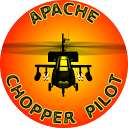 Apache Chopper Pilot 3D HD mobile app icon