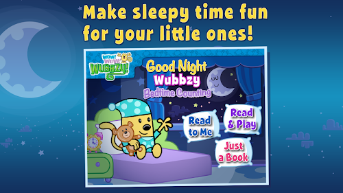 Android application Good Night Wubbzy Counting screenshort