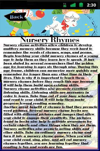 Nursery Rhymes