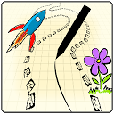Scribble Racer☆Fun Simple Game mobile app icon