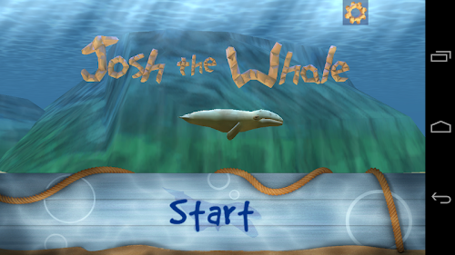 Android application Josh the Whale screenshort