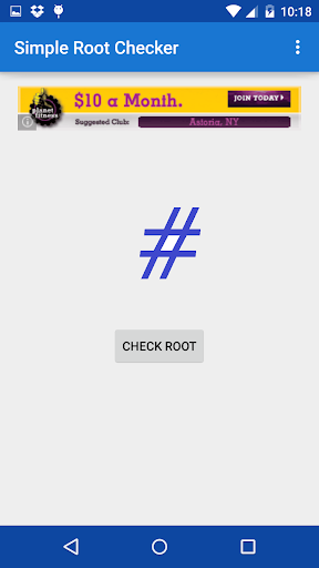 Simple Root Checker