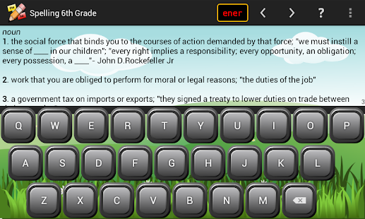 Lastest FREE Spelling 6th Grade APK for Android