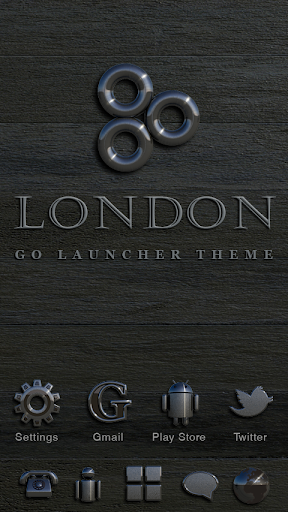 London GO Launcher Theme