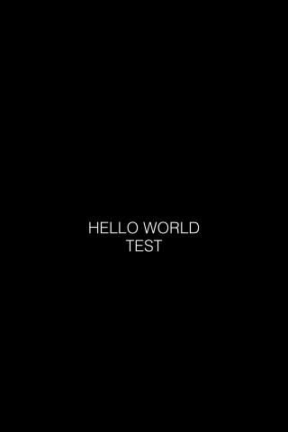 Hello World 6S