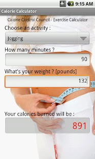 Free Download Calorie Calculator APK for Android