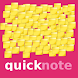 Quick Note sticky note widget