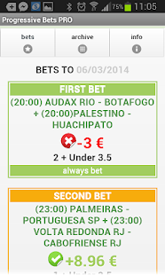 Progressive Bets PRO - screenshot thumbnail
