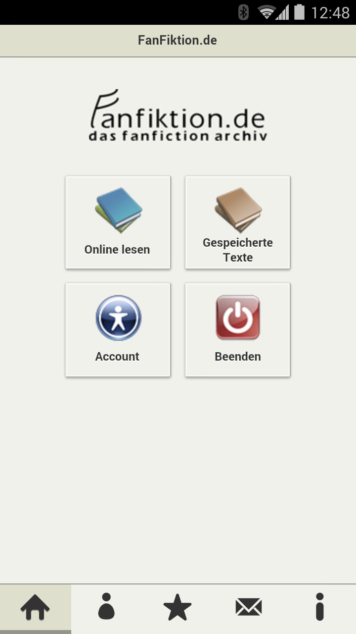 Android application FanFiktion.de screenshort