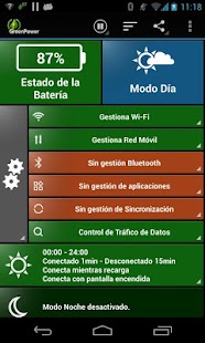 Captura de pantalla de la aplicacion Android GreenPower Premium