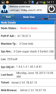 Network Monitoring System Screenshots 2