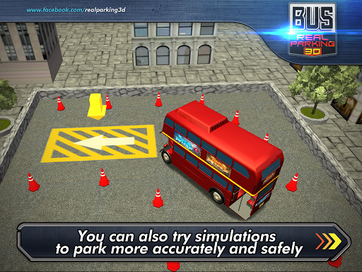 【免費賽車遊戲App】Bus Real Parking 3D-APP點子