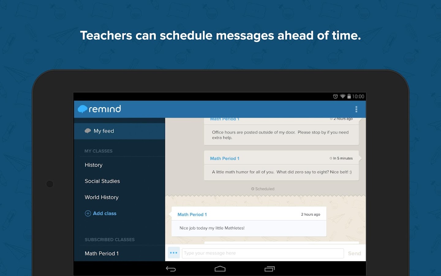 Remind Free, Safe Messaging screenshot