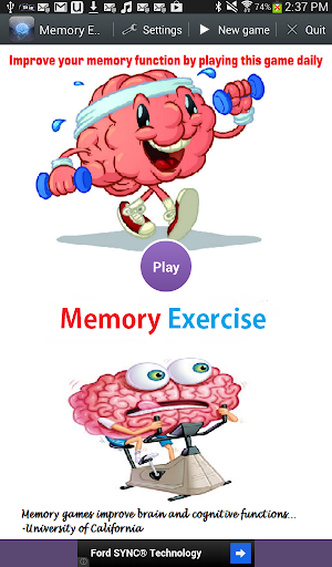 Memory Exercise