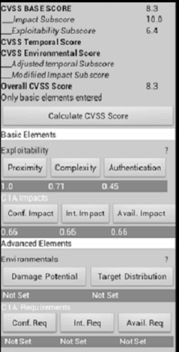 CVSS CALC