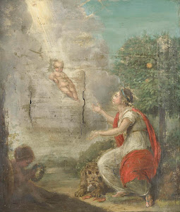 RIJKS: anonymous: Allegorical Representation of the Birth of William Frederick, Prince of Orange-Nassau, later King William I 1772