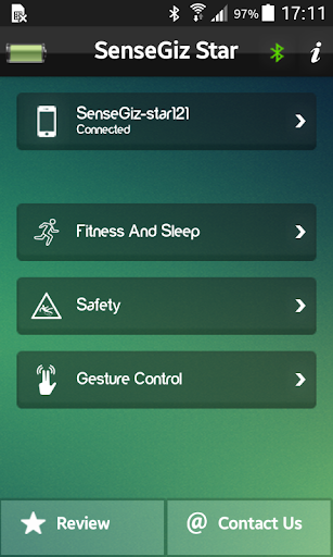 Star:Safety+fitness tracker