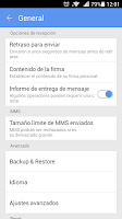 GO SMS Pro Spanish language pa screenshot