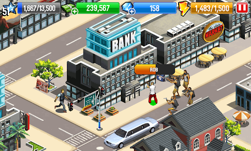  Gangstar City- gambar mini tangkapan layar  