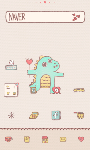 Lovely dodol launcher theme