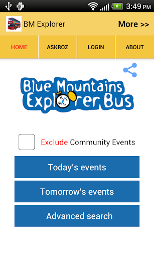 Blue Mountains Explorer Bus