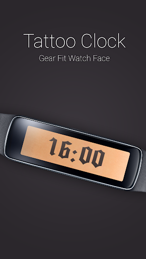 Tattoo Clock for Gear Fit