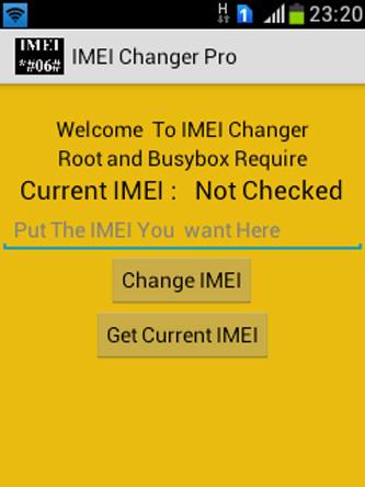 IMEI Changer Root