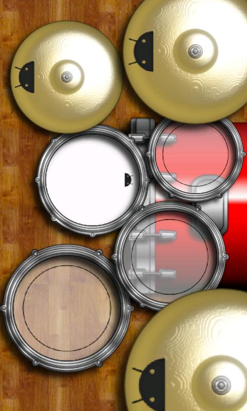 Android application DroiDrum Pro - a pro drum set screenshort