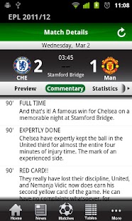 Lastest English Premier League 2011/12 APK for Android