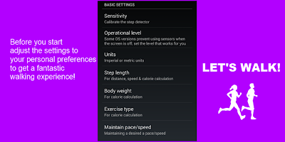 pedometer calorie step count APK Screenshot #6