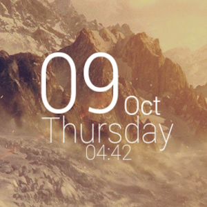 UCCW Minimal Clock 1 (White).apk 1.0