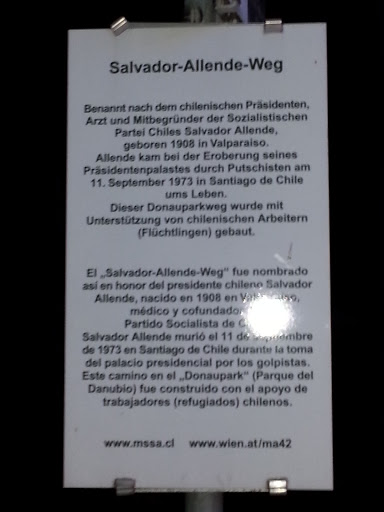 Salvador Allende Weg