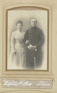 Verlovingsportret van koningin Wilhelmina en prins Hendrik